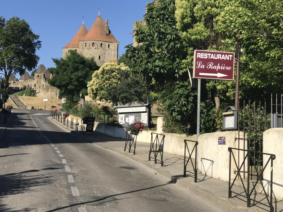 La Rapiere Bed & Breakfast Carcassonne Bagian luar foto
